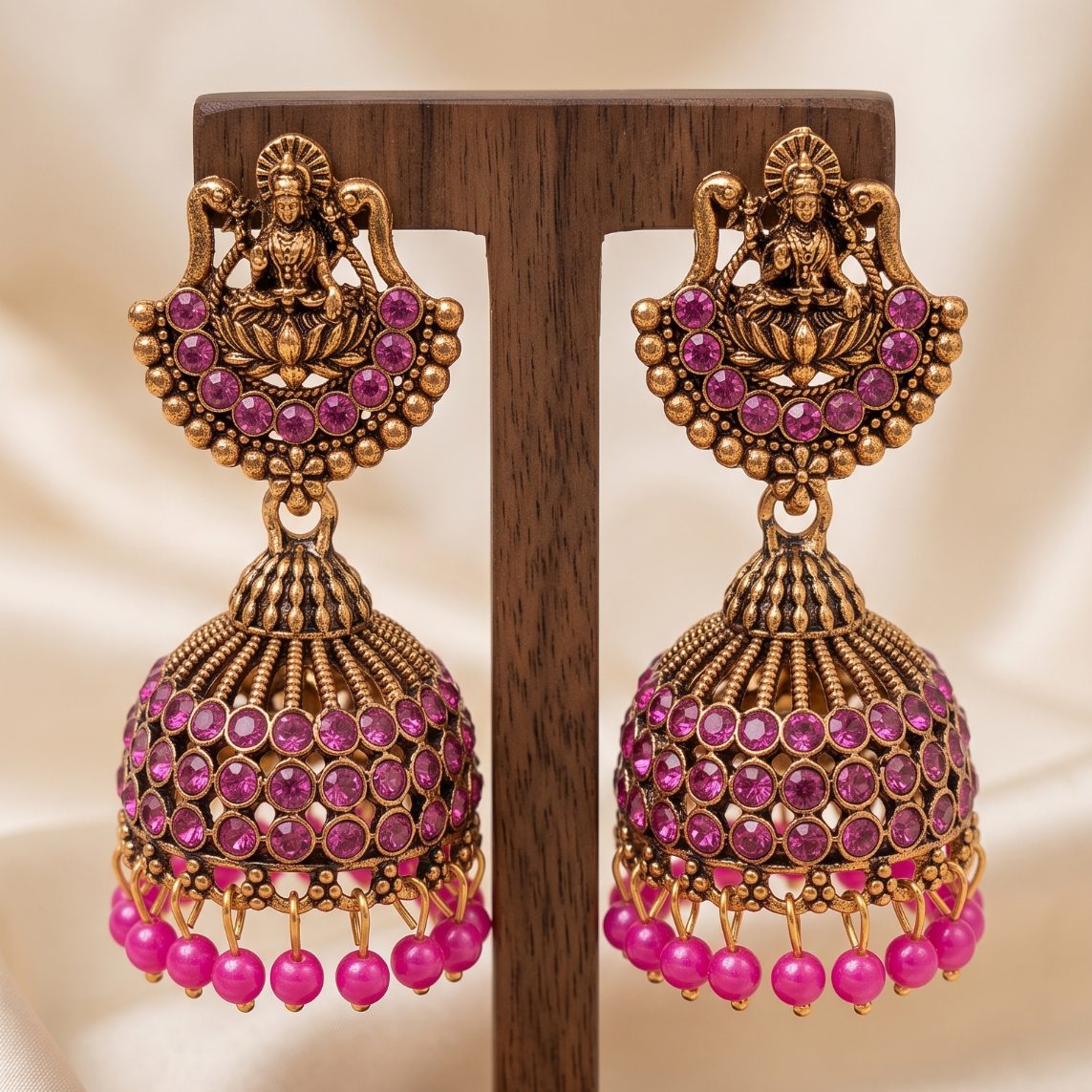 Kala Jhumka - Pink