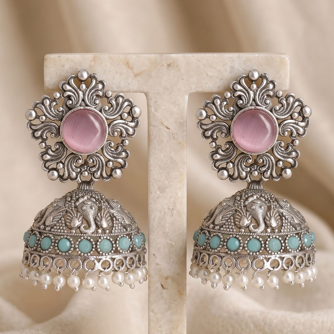 Divya Jhumki - Pink